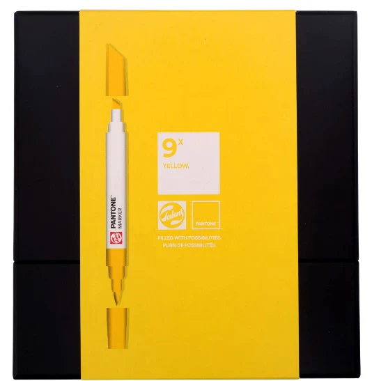 Set marqueur Pantone x 9 yellow - Image 2