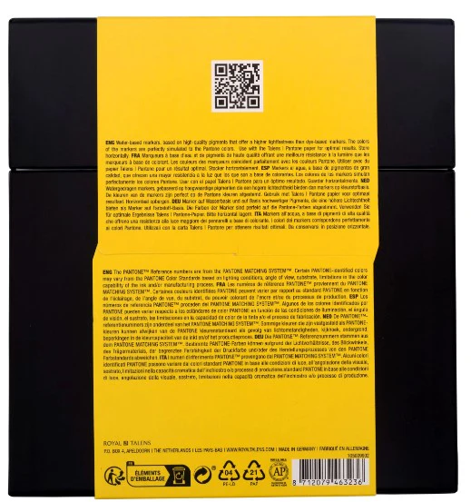Set marqueur Pantone x 9 yellow - Image 3