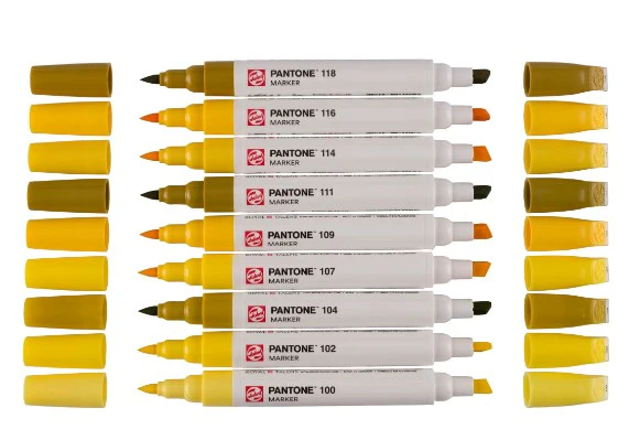 Set marqueur Pantone x 9 yellow - Image 4
