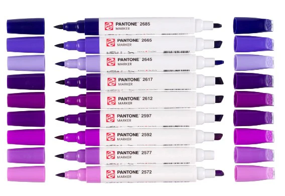 Set marqueur Pantone x 9 purple - Image 4