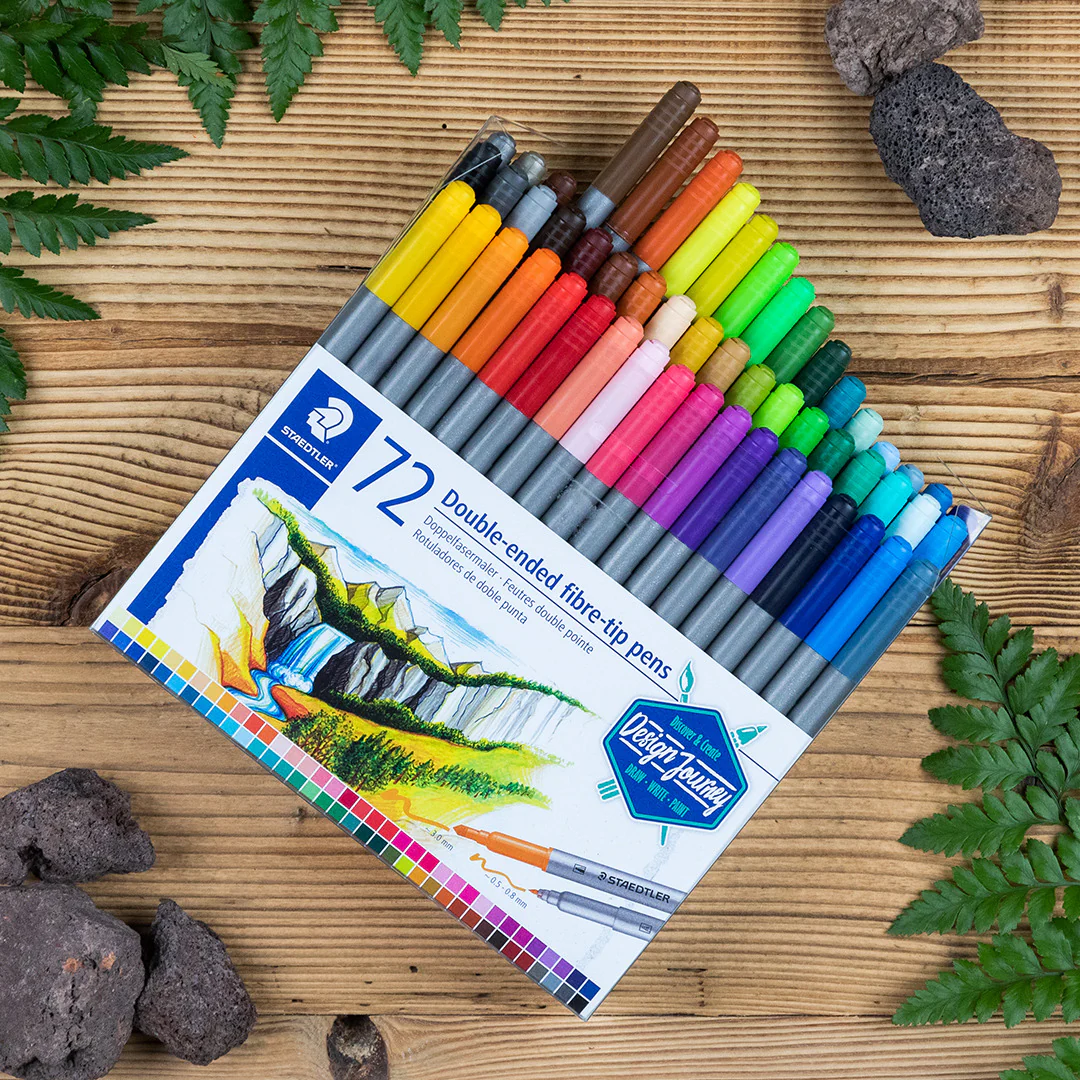 Etui de 72 feutres de coloriage double pointe Edition Design Journey - Image 4