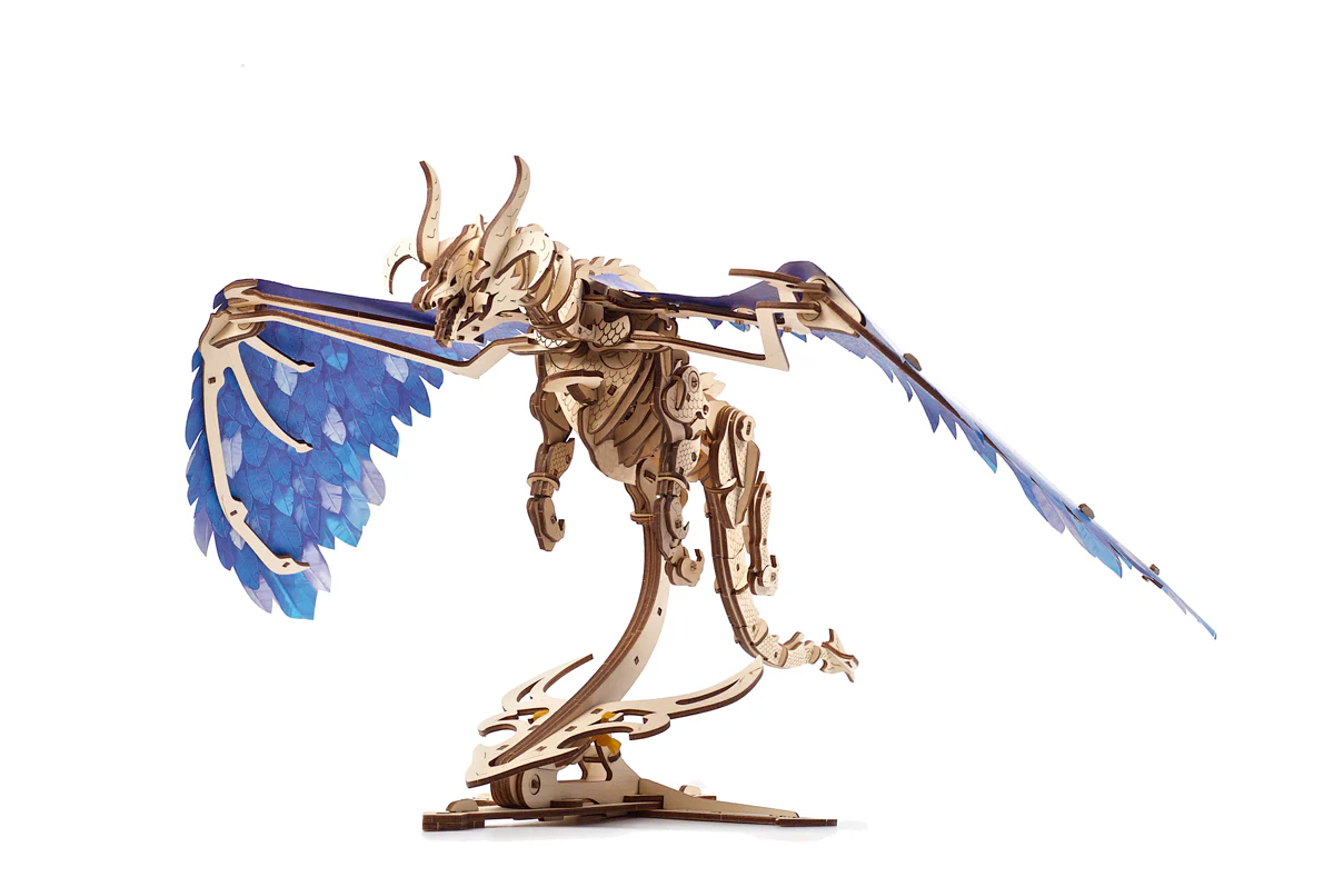 Kit maquette à construire Ugears "Dragon tempête de vent"