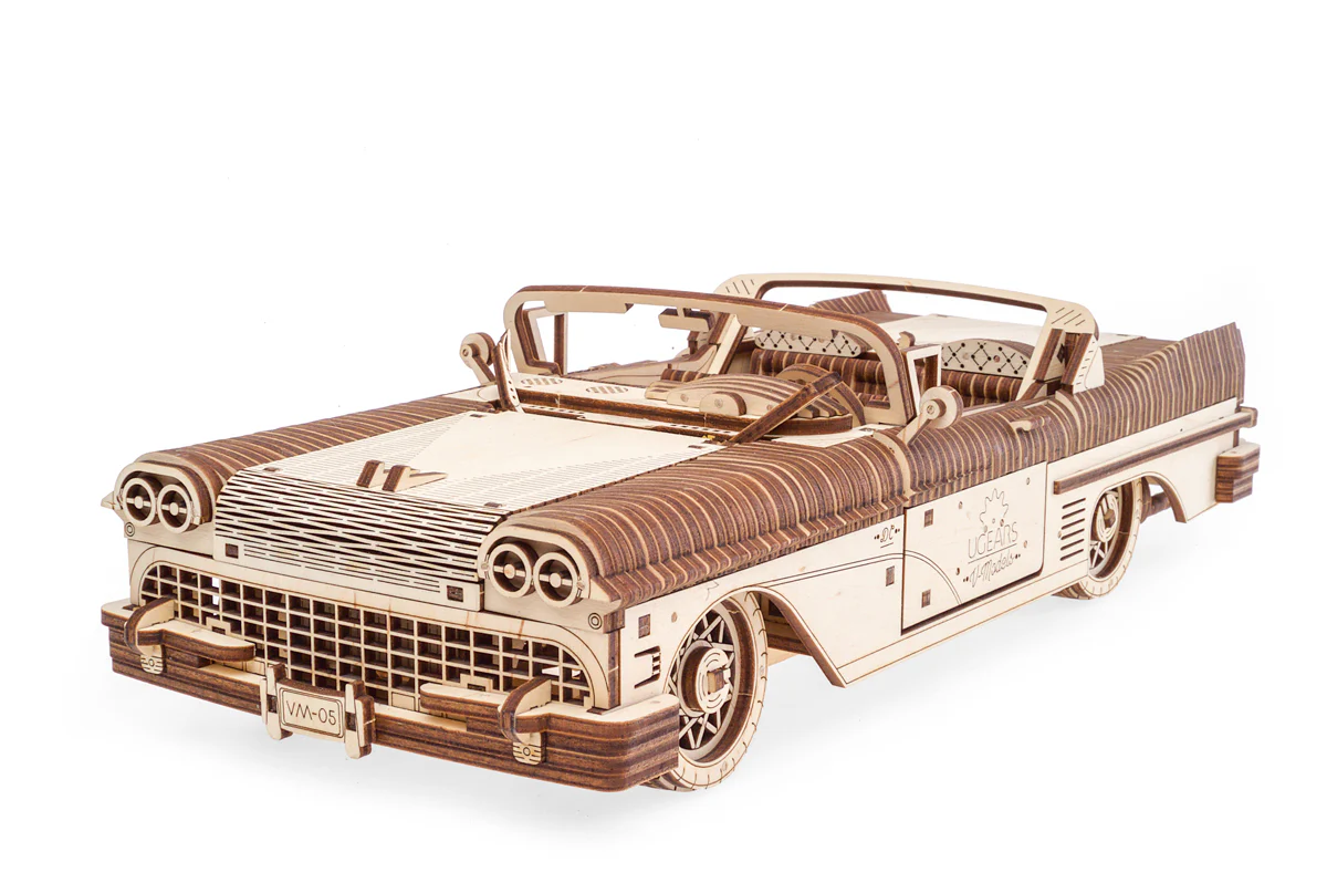 Kit maquette à construire Ugears "Cabriolet Dream VM-05"
