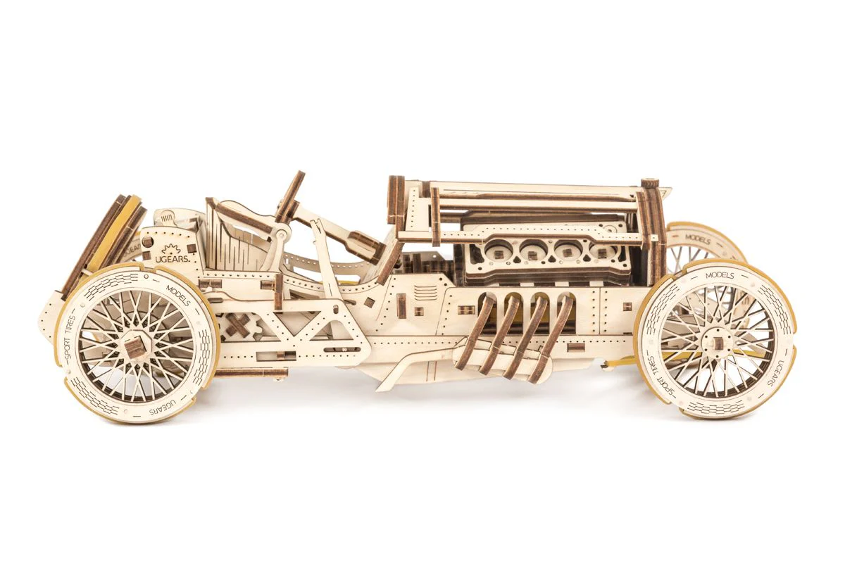 Kit maquette à construire Ugears Voiture de course U9