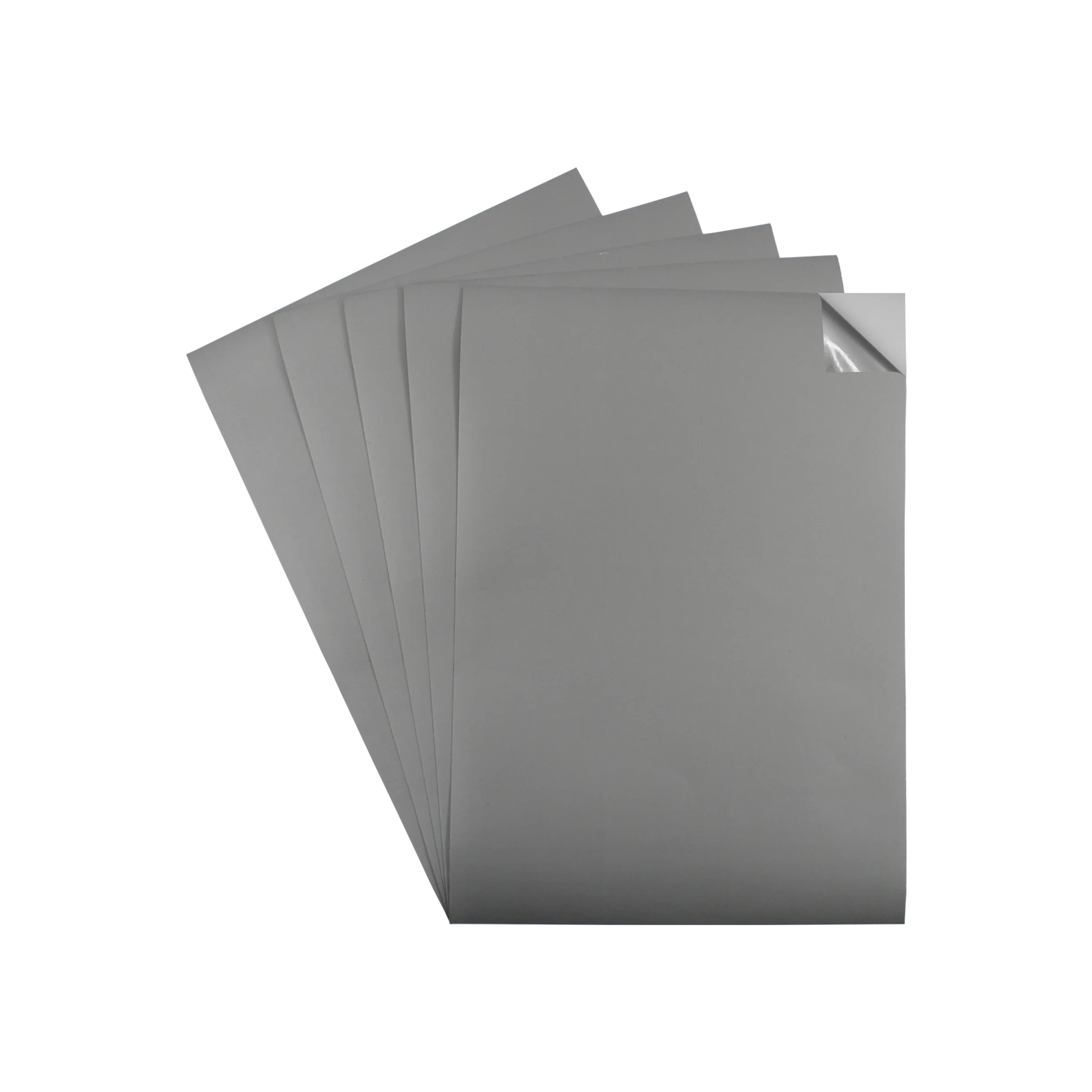 Coupon papier à gratter adhésif A4 fond transparent - X5