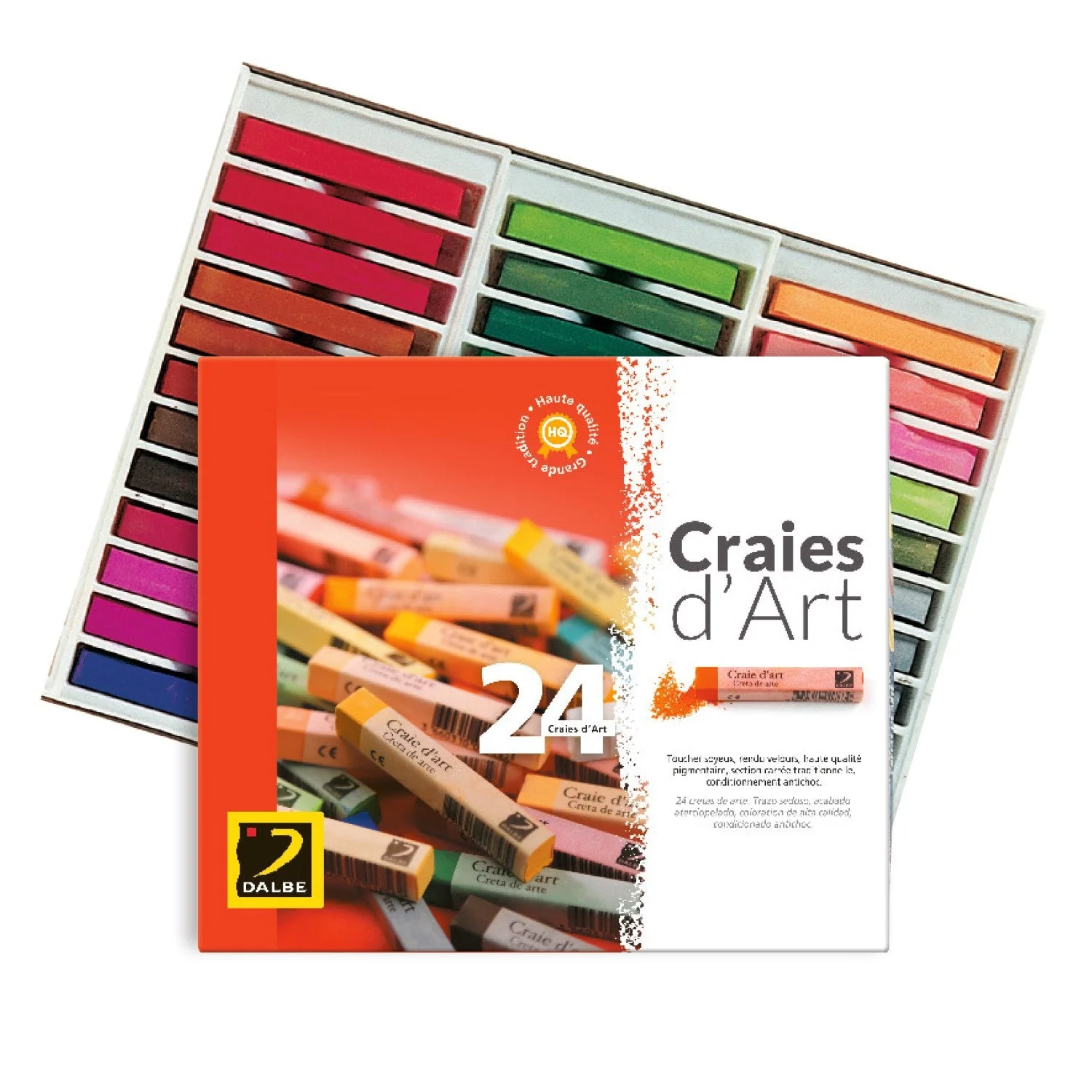Boîte de 24 Craies d'art