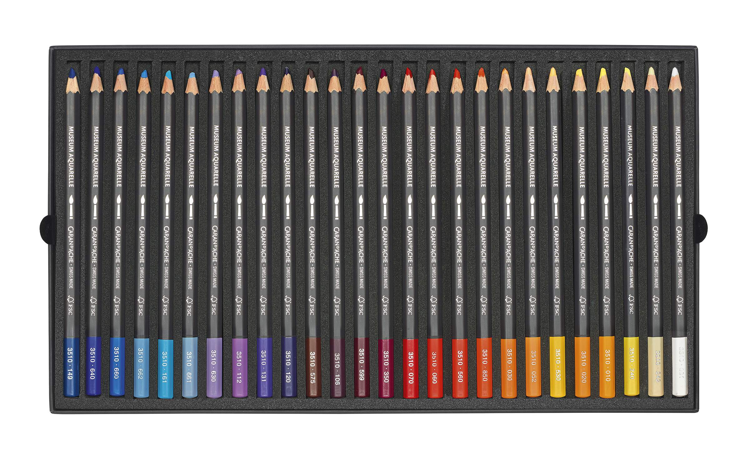Crayon aquarellable Museum boîte carton de 76 + 2 Technalo HB-3B - Image 3