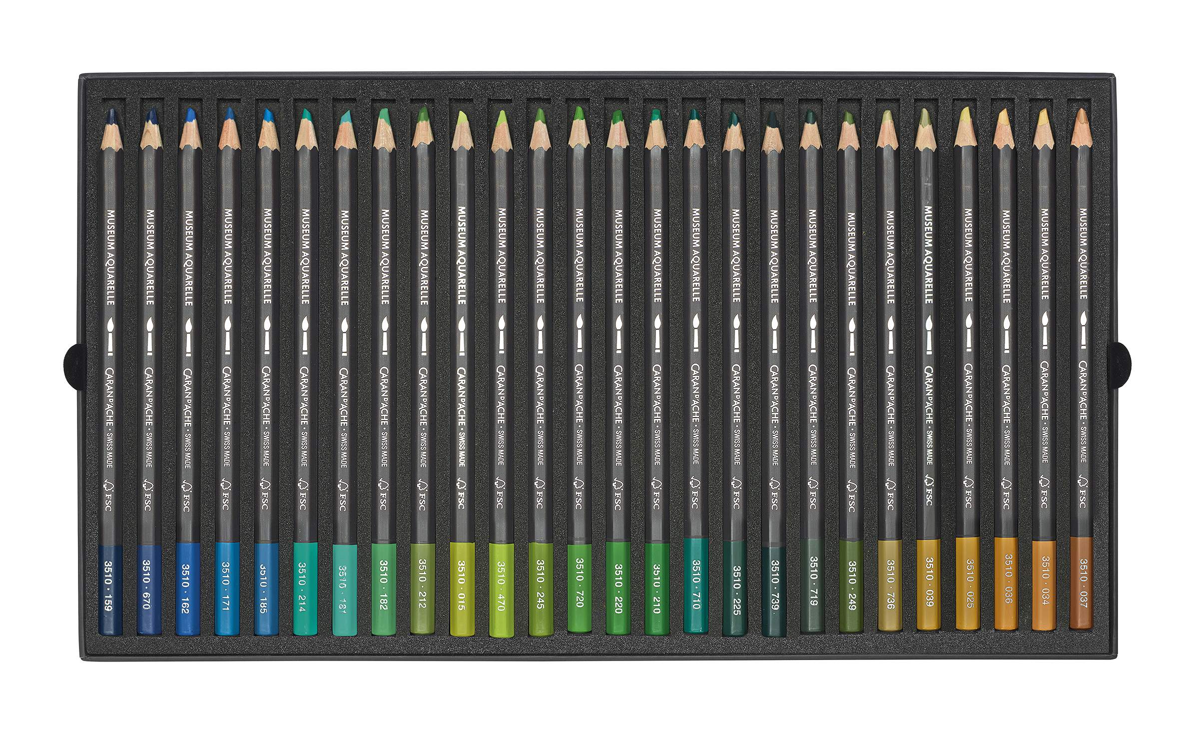 Crayon aquarellable Museum boîte carton de 76 + 2 Technalo HB-3B - Image 4