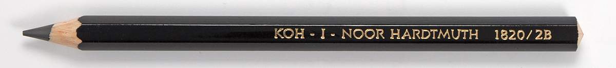 Crayon graphite hexagonale K1820 HB/2B/4B/6B/ou 8B - Image 2