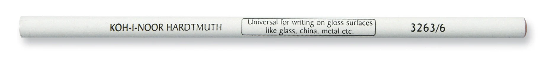 Crayon gras tous supports blanc