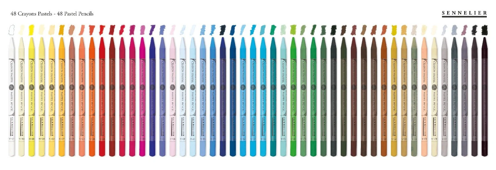 Crayon pastel - 48 couleurs - Image 3