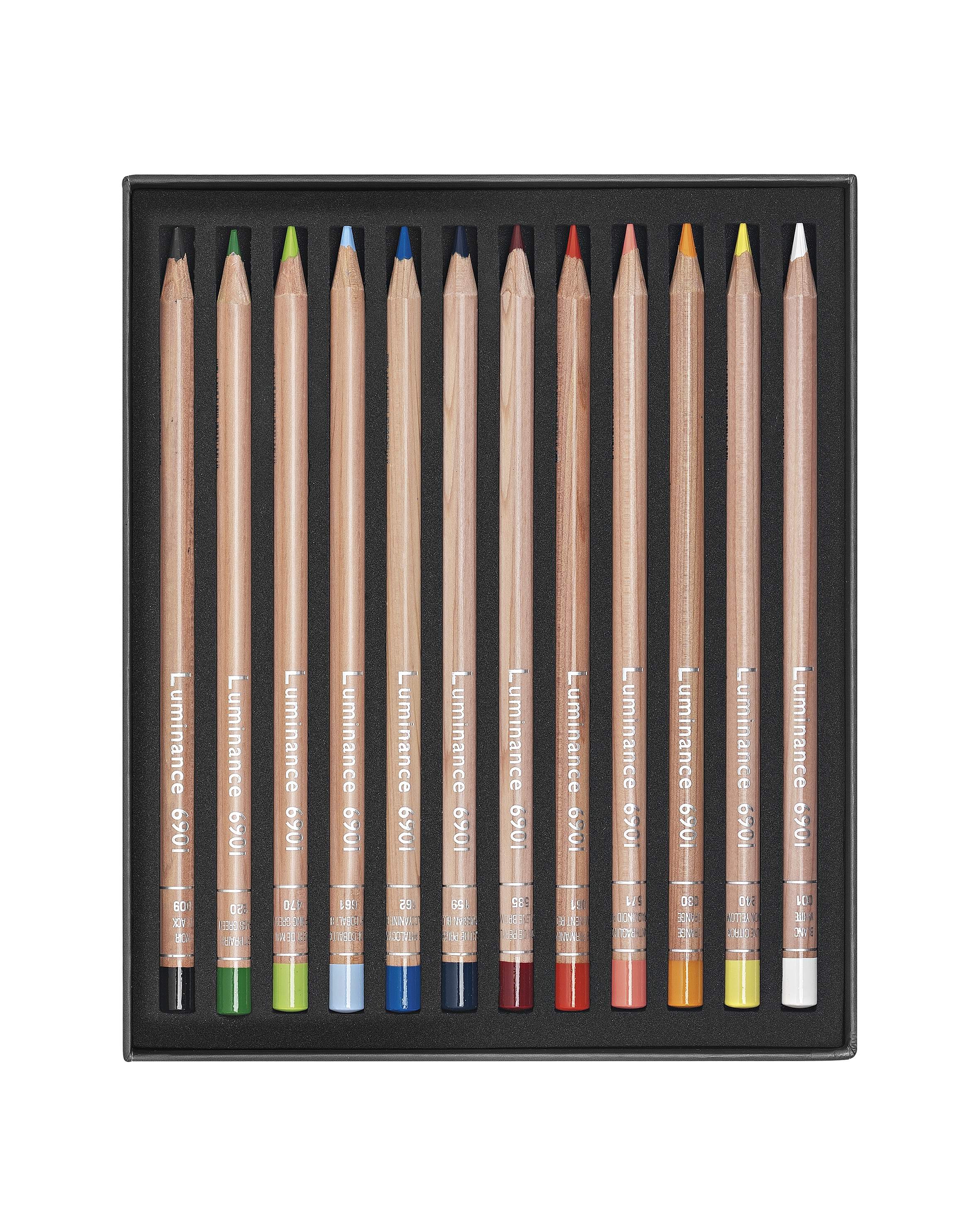 Boîte de 12 Crayons de couleurs Luminance - Image 3