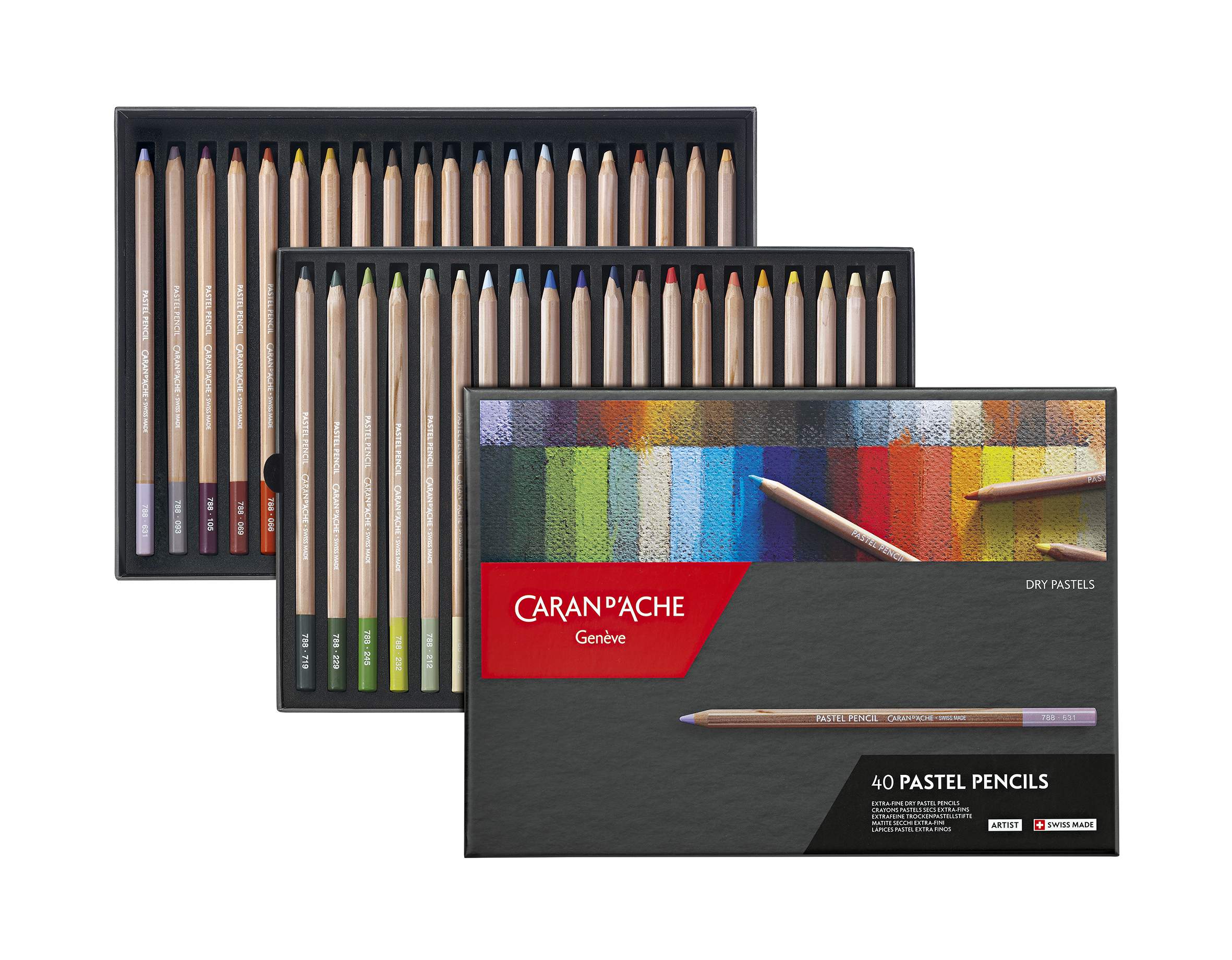 Boîte de 40 Crayons pastel Pencil - Image 4