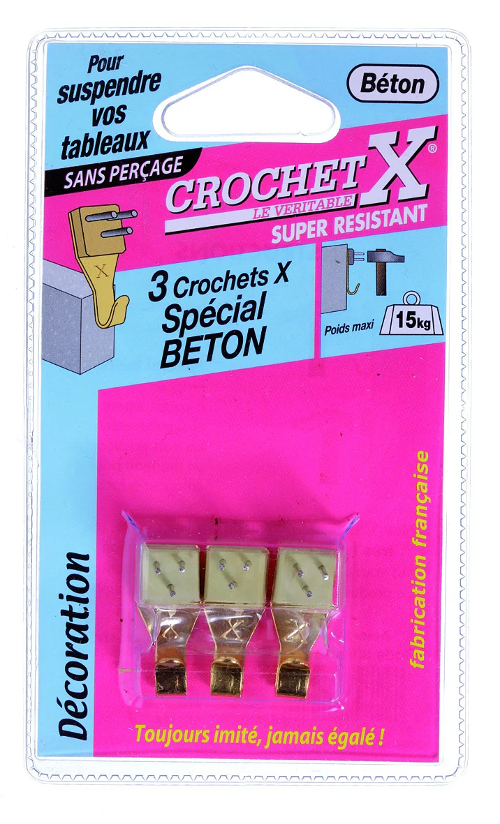 Crochets spécial béton - Image 2