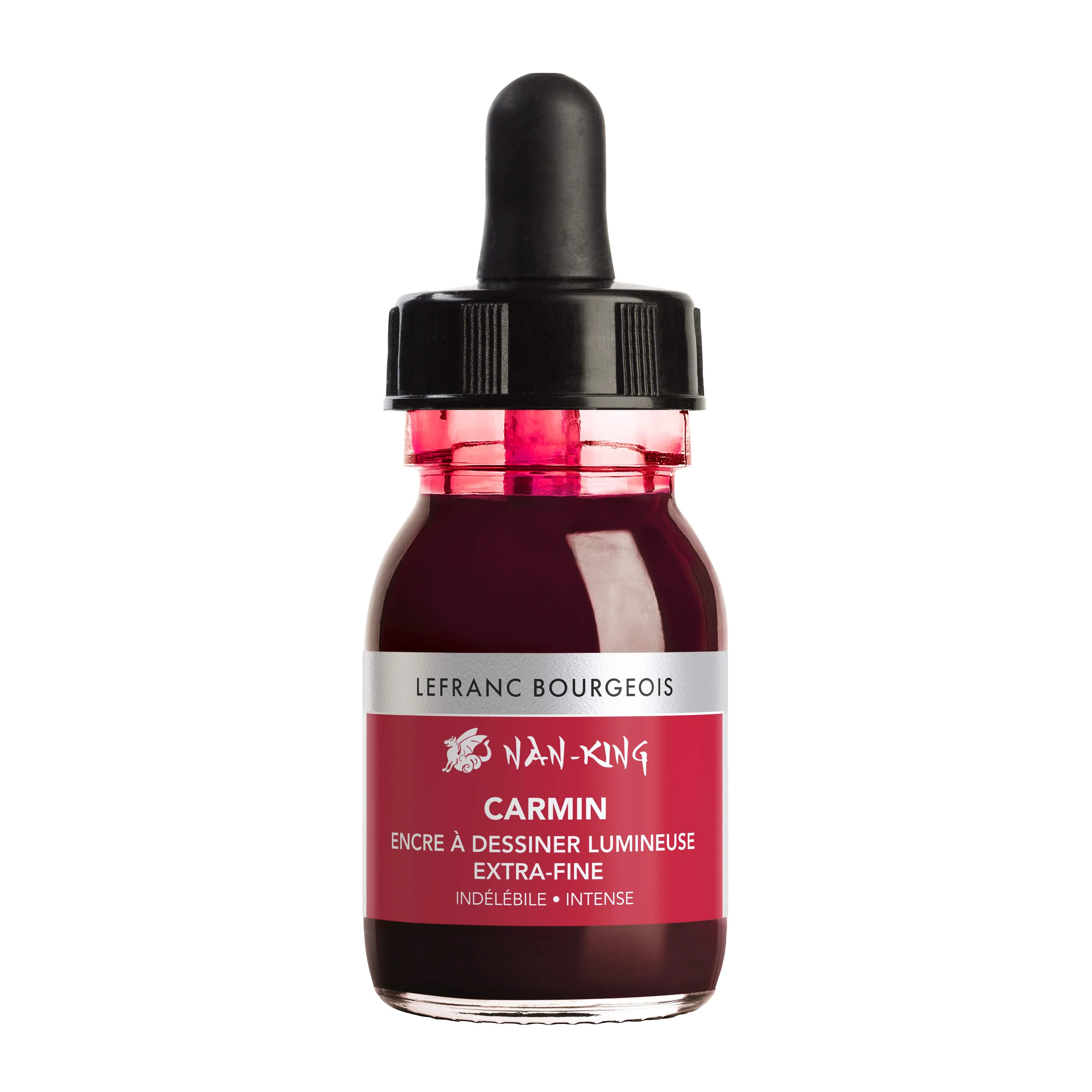 Encre à dessiner Nan-King 30 ml- 10 couleurs - Image 4