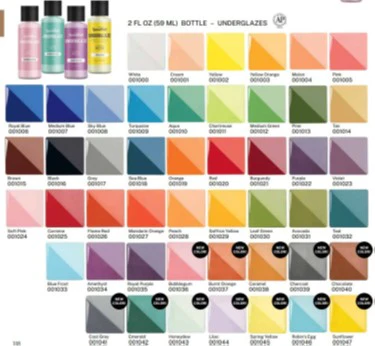 Engobe liquide 59 ml - 12 couleurs - Image 7