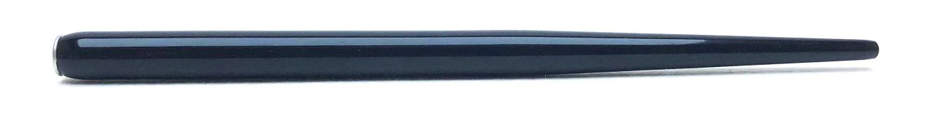 Etui porte-plume noir brillant