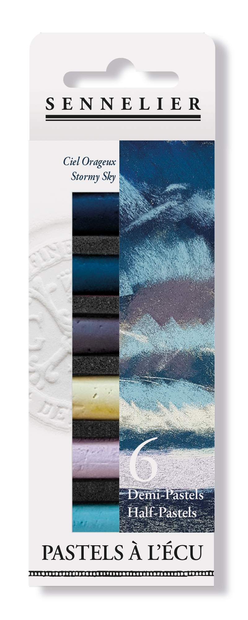 Etuis de 6 demi-pastels à l'Ecu - Image 3
