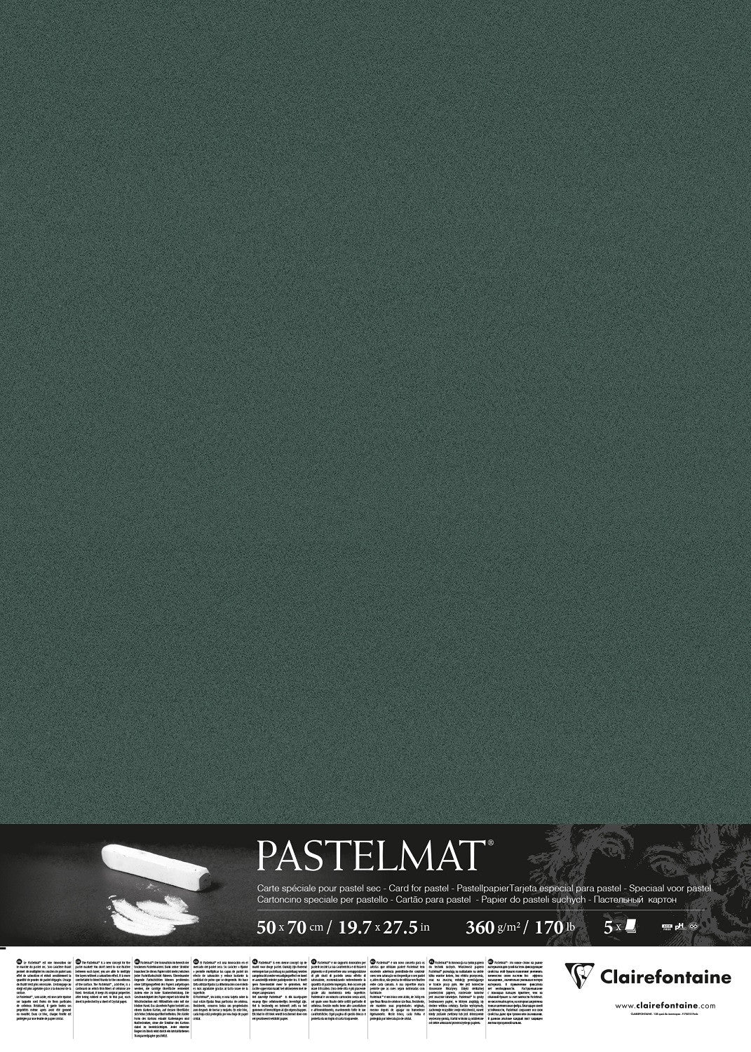 Feuille Pastelmat 50x70 cm 360g - Image 13