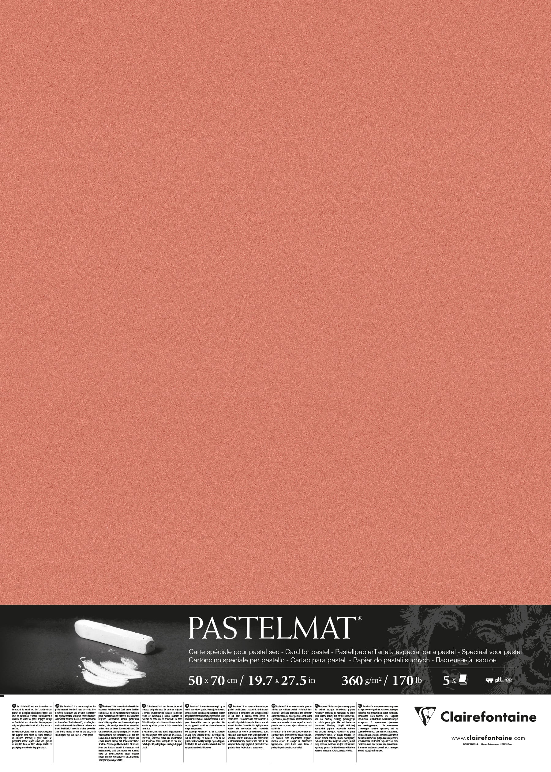 Feuille Pastelmat 50x70 cm 360g - Image 18