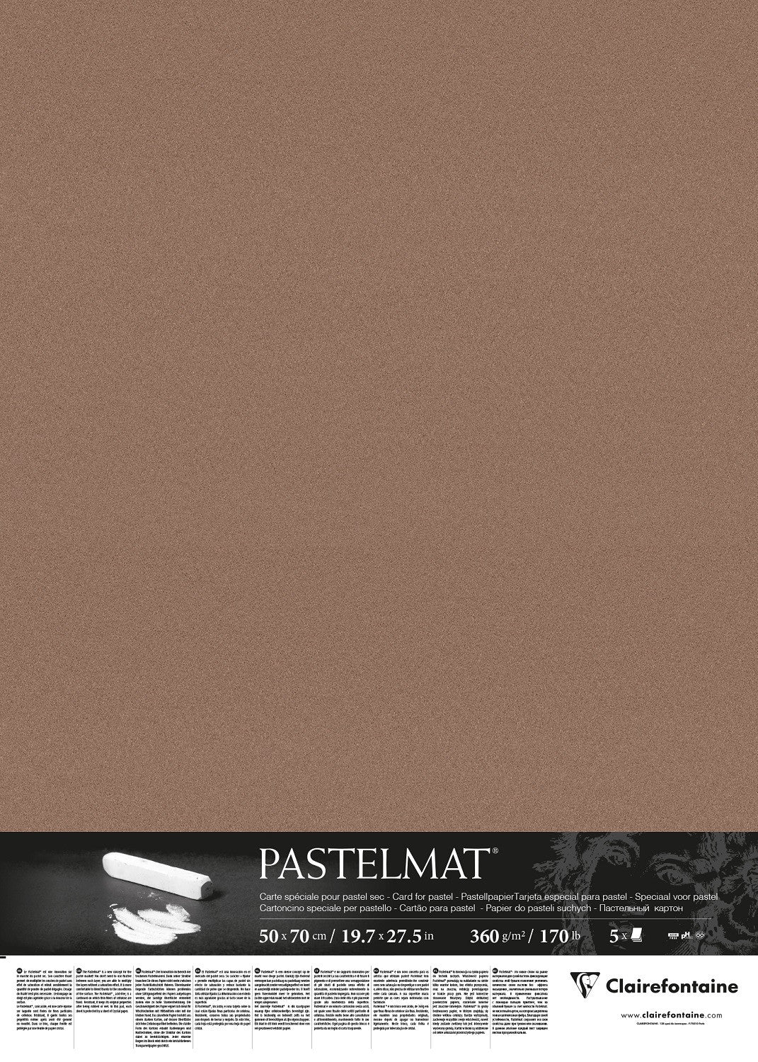 Feuille Pastelmat 50x70 cm 360g - Image 4