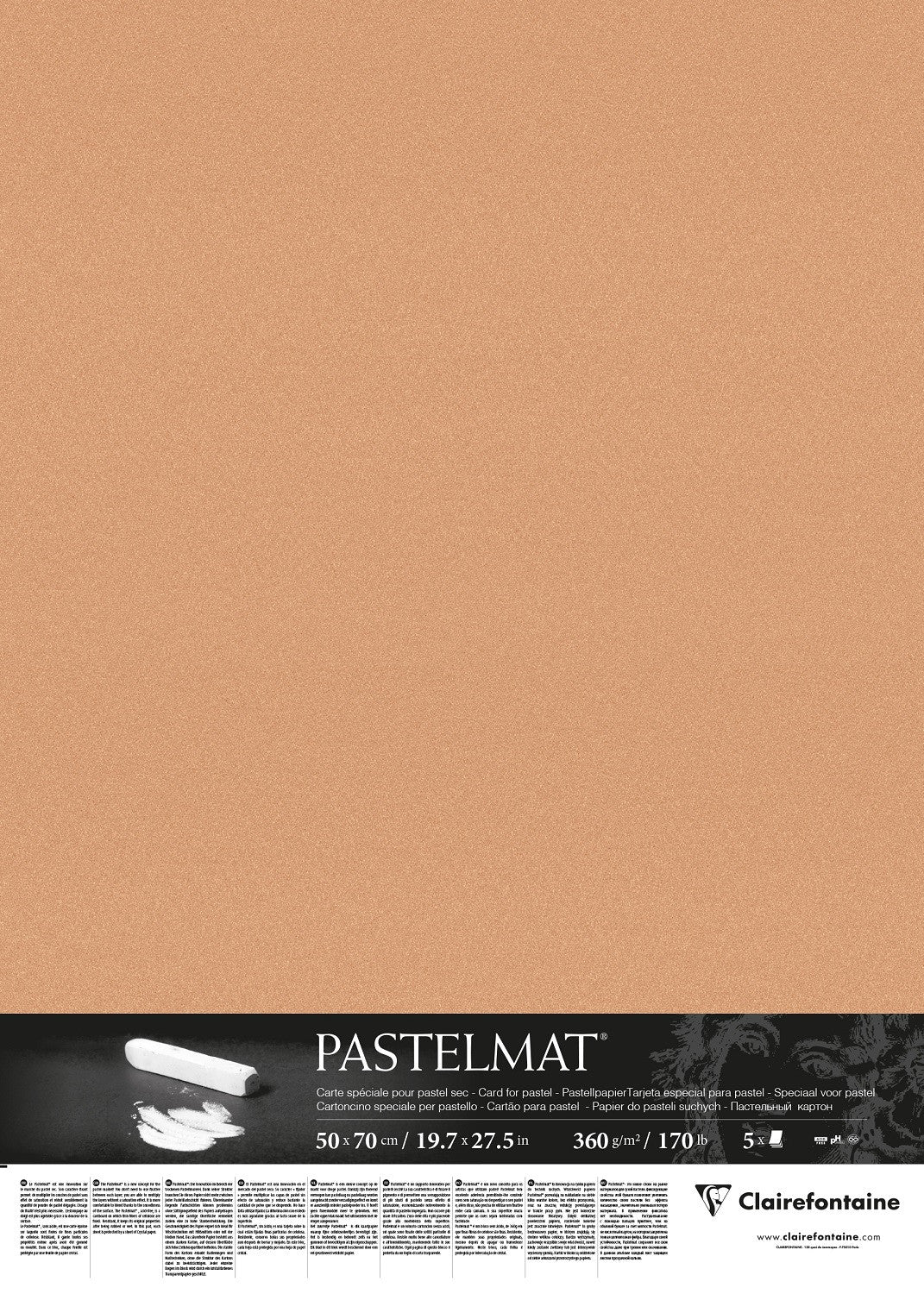 Feuille Pastelmat 50x70 cm 360g - Image 5
