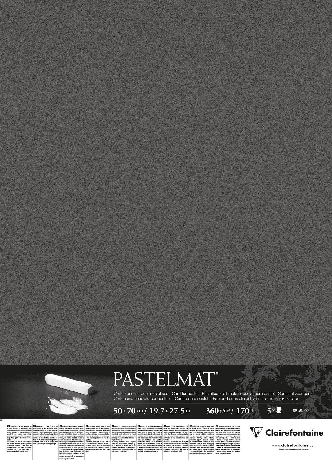 Feuille Pastelmat 50x70 cm 360g - Image 6