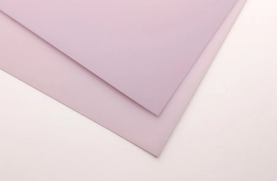 Feuille polypropylène translucide 50 x 70 cm - 13 coloris - Image 7