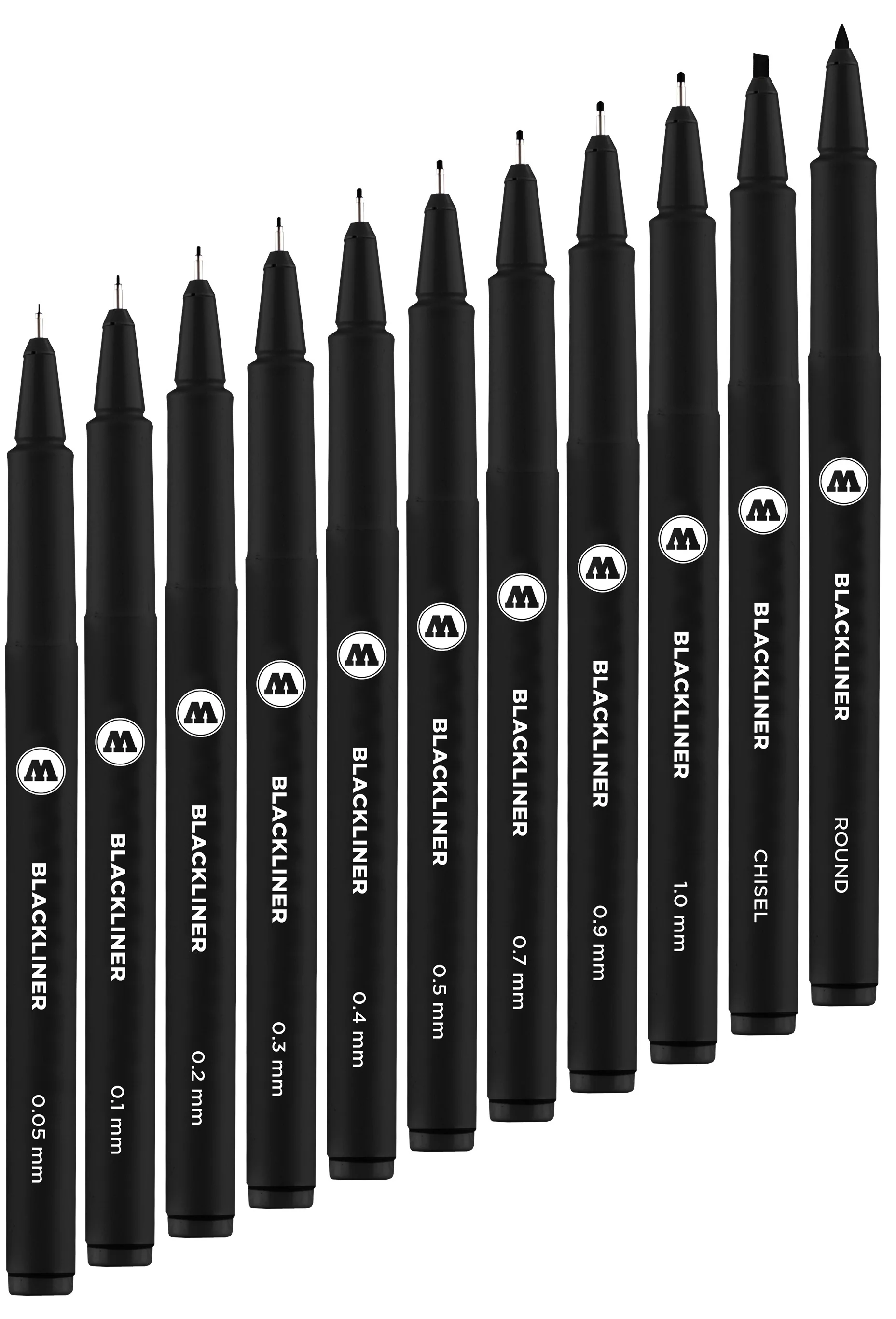Feutre Blackliner set x 11