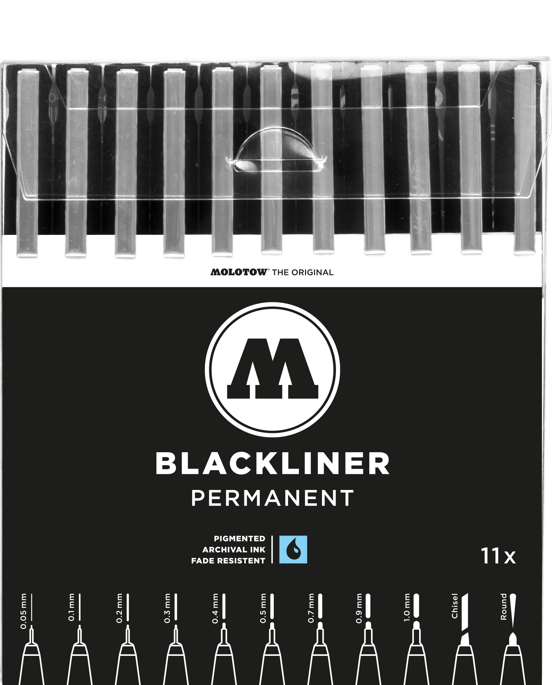 Feutre Blackliner set x 11 - Image 2