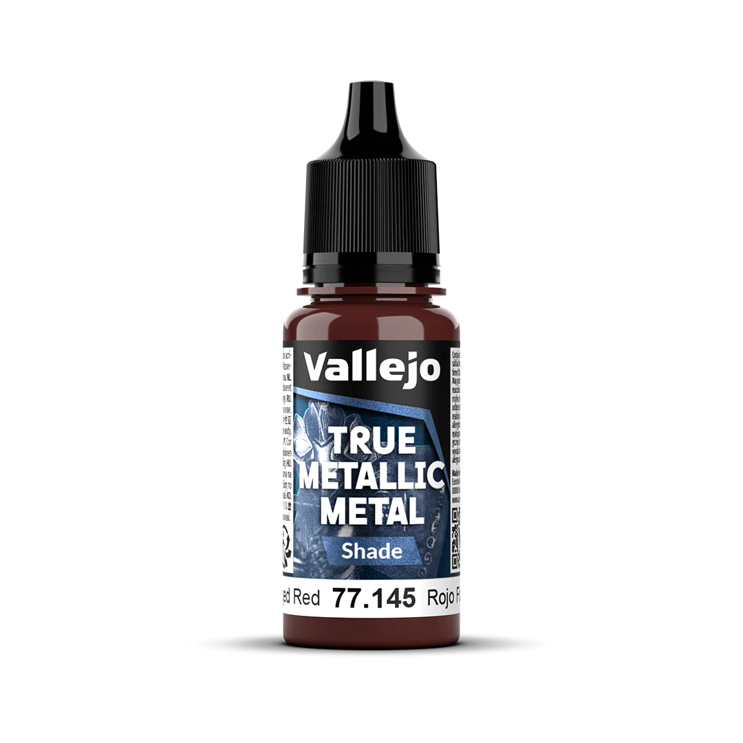 Peinture pour figurines gamme Métallique True Metallic Metal TMM - Couleurs Shade
