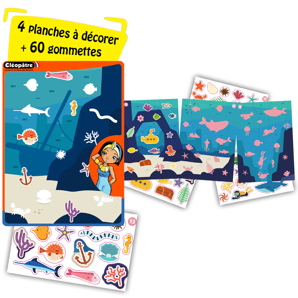 Fresques gommettes - 4 thèmes - Image 10