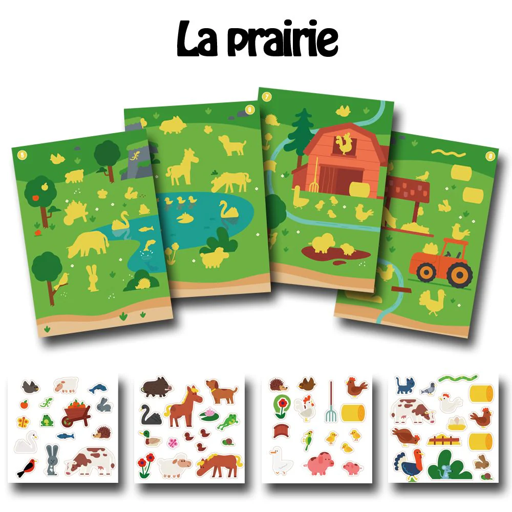 Fresques gommettes - 4 thèmes - Image 6