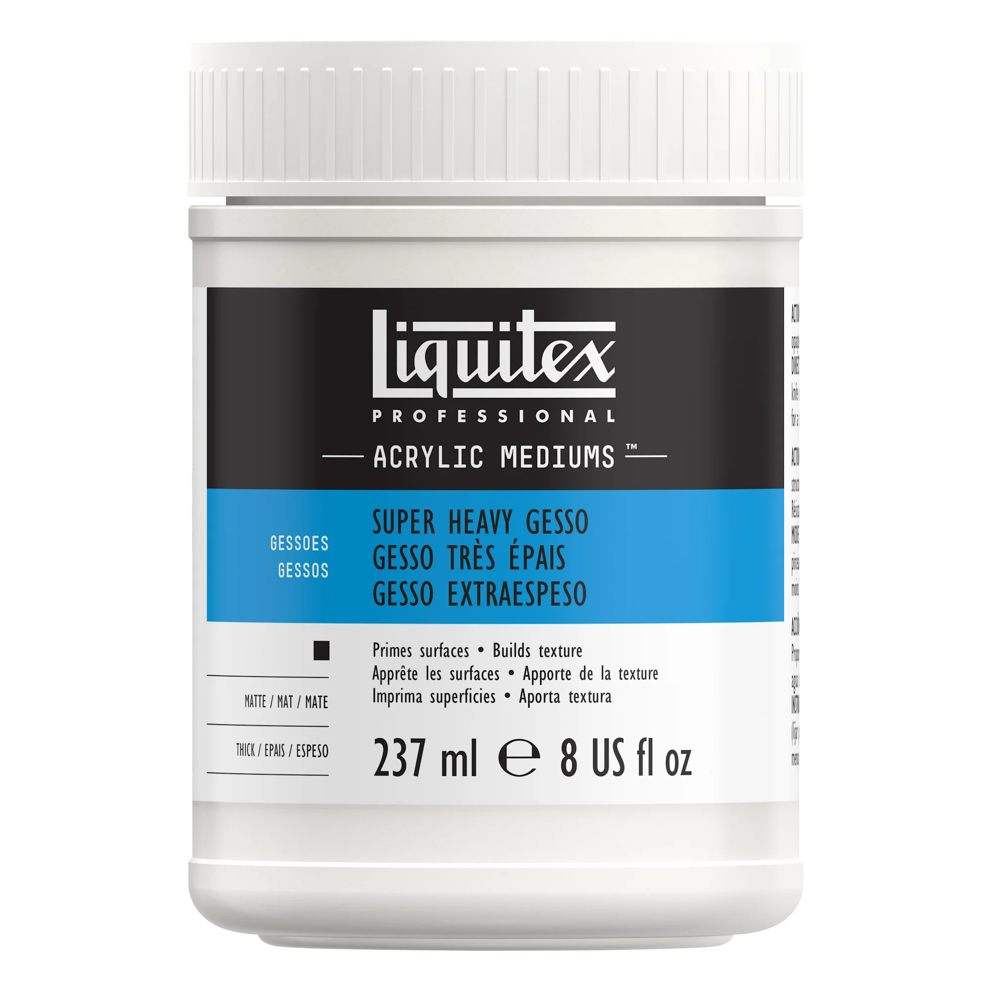 Gesso très épais, préparateur de surface 237 ml