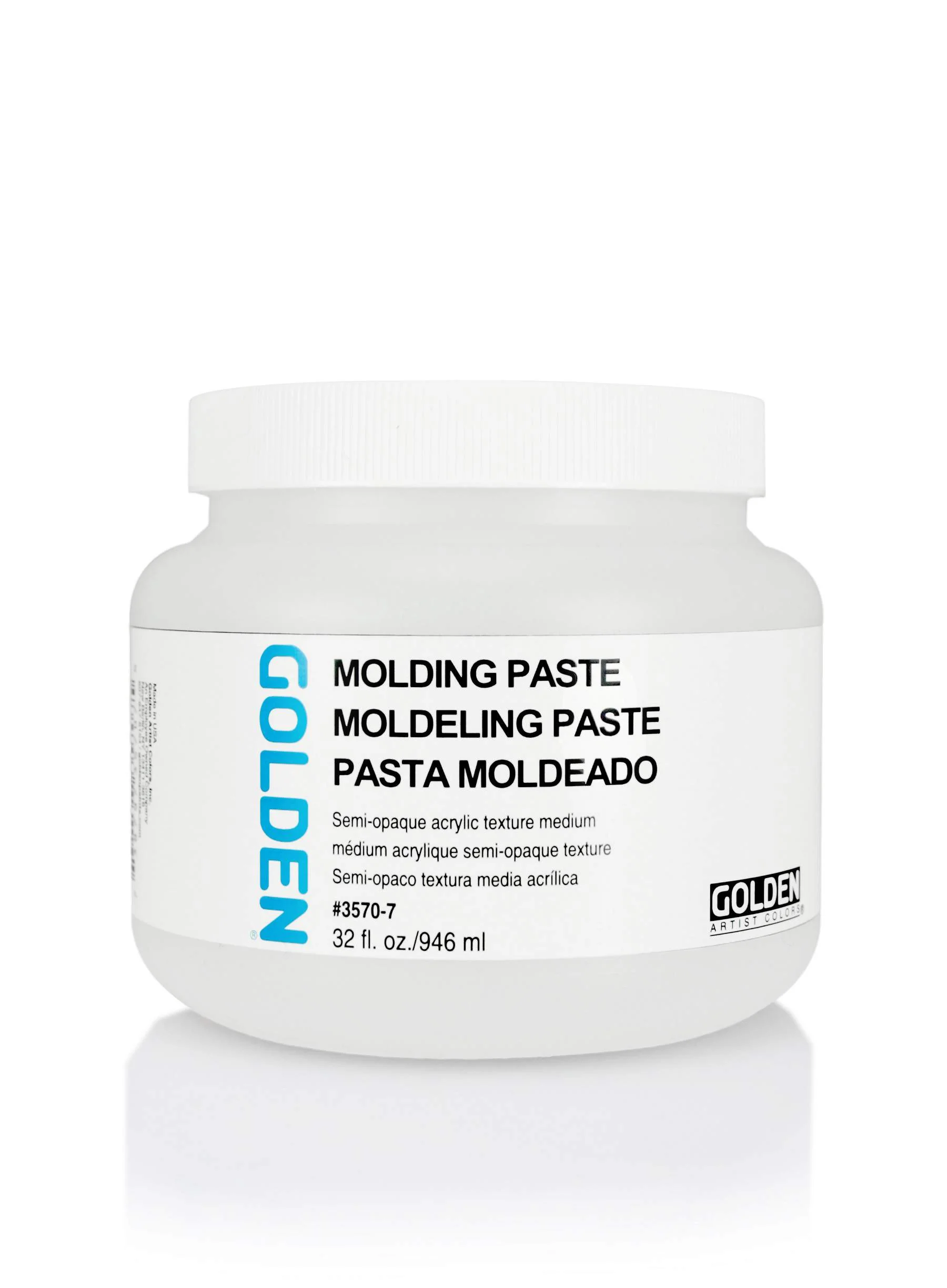 Golden molding paste 237/473/946 ml - Image 3