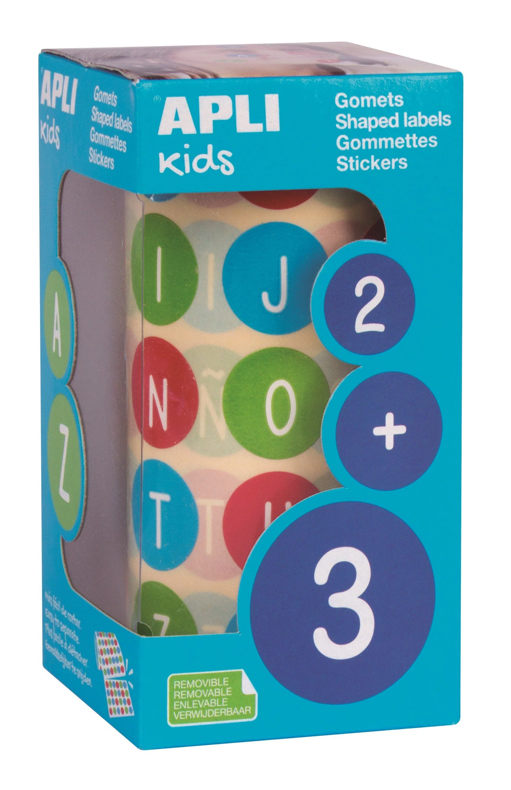 Gommettes en rouleau - Lettres majuscules
