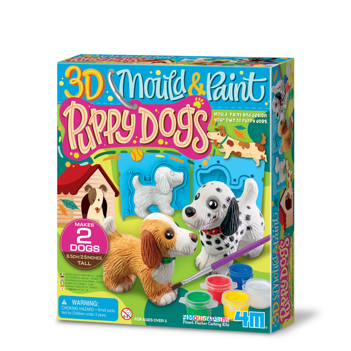 Kit de moulage chiots 3D 4M