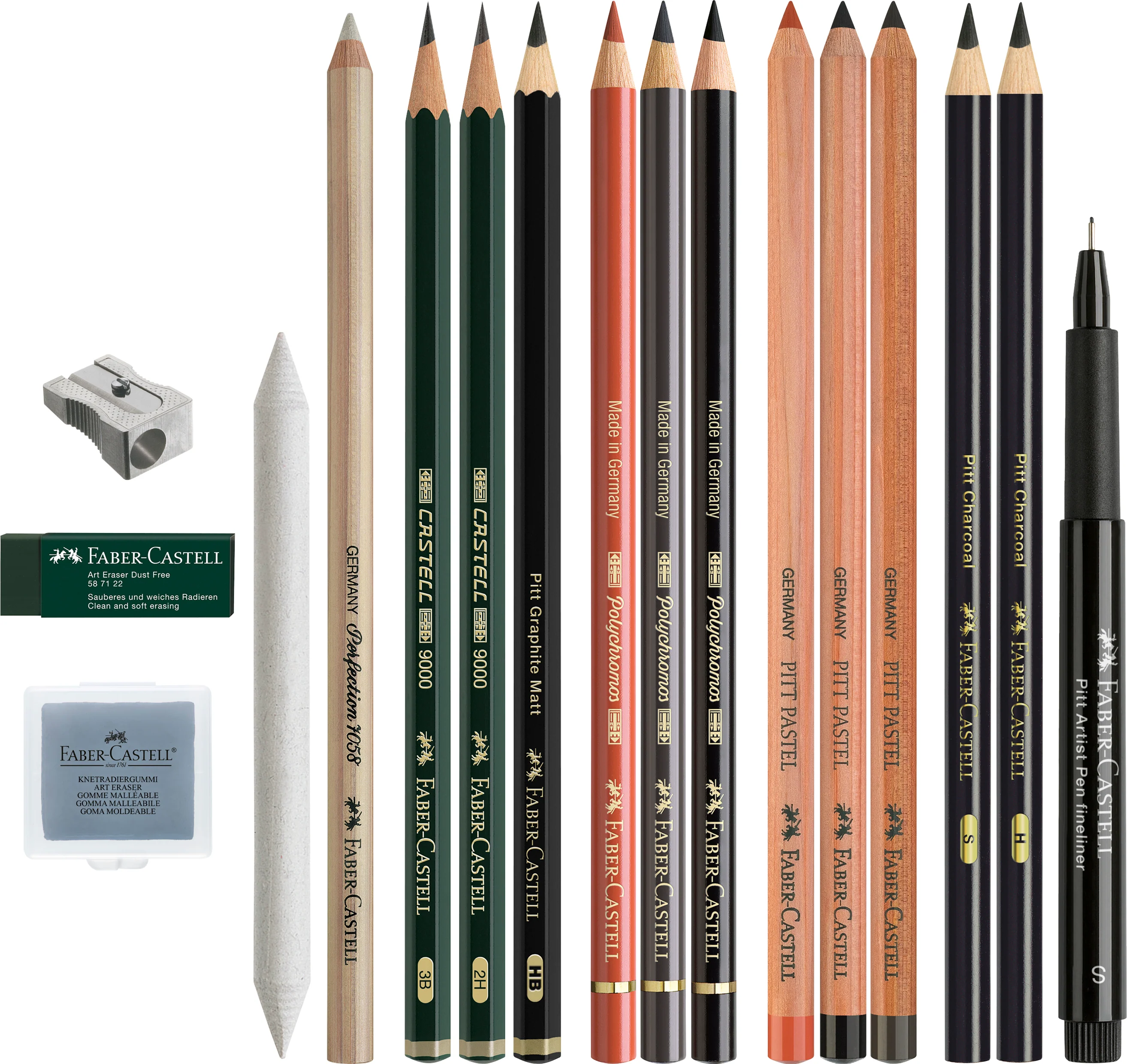 Coffret de matériel d'art sec Try It - Image 2