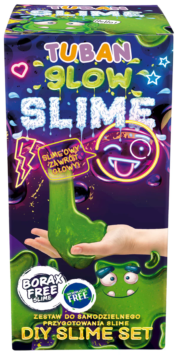 Kit DIY Tuban Slime Glow In The Dark - Dam