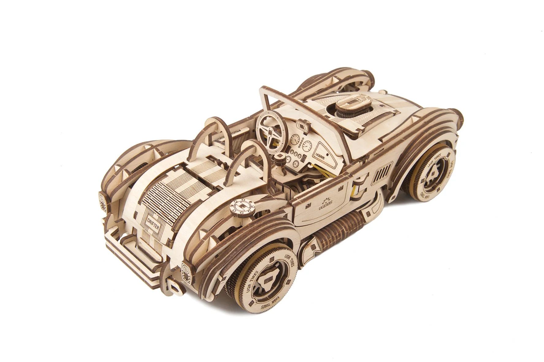 Kit maquette à construire Ugears "DRIFT COBRA RACING CAR"