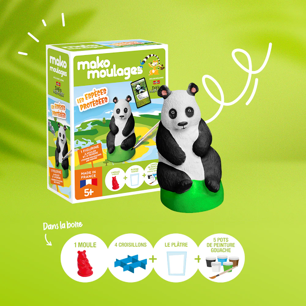 Kit moulage Le Panda Géant - Image 2