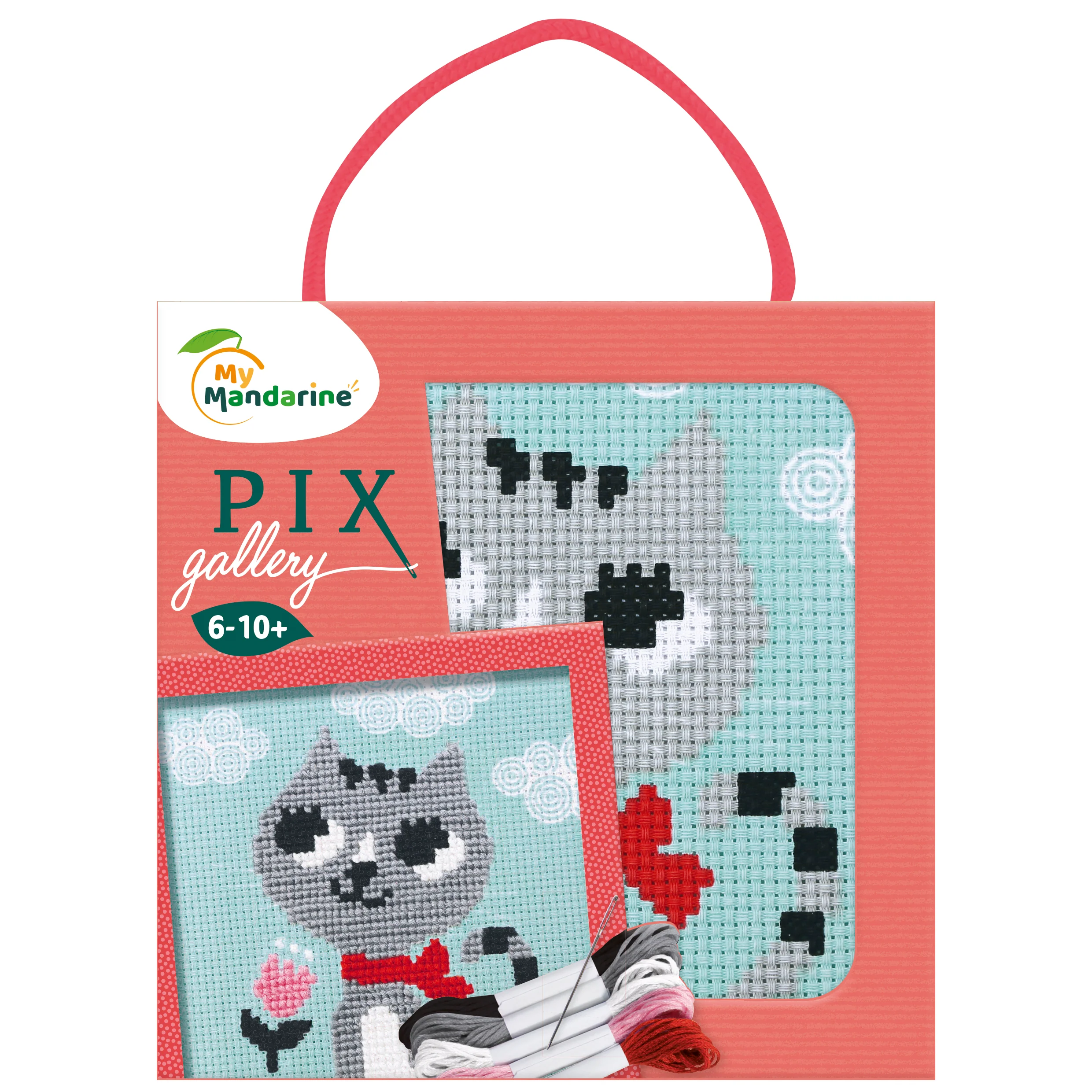 Kit point de croix Pix'Gallery chat