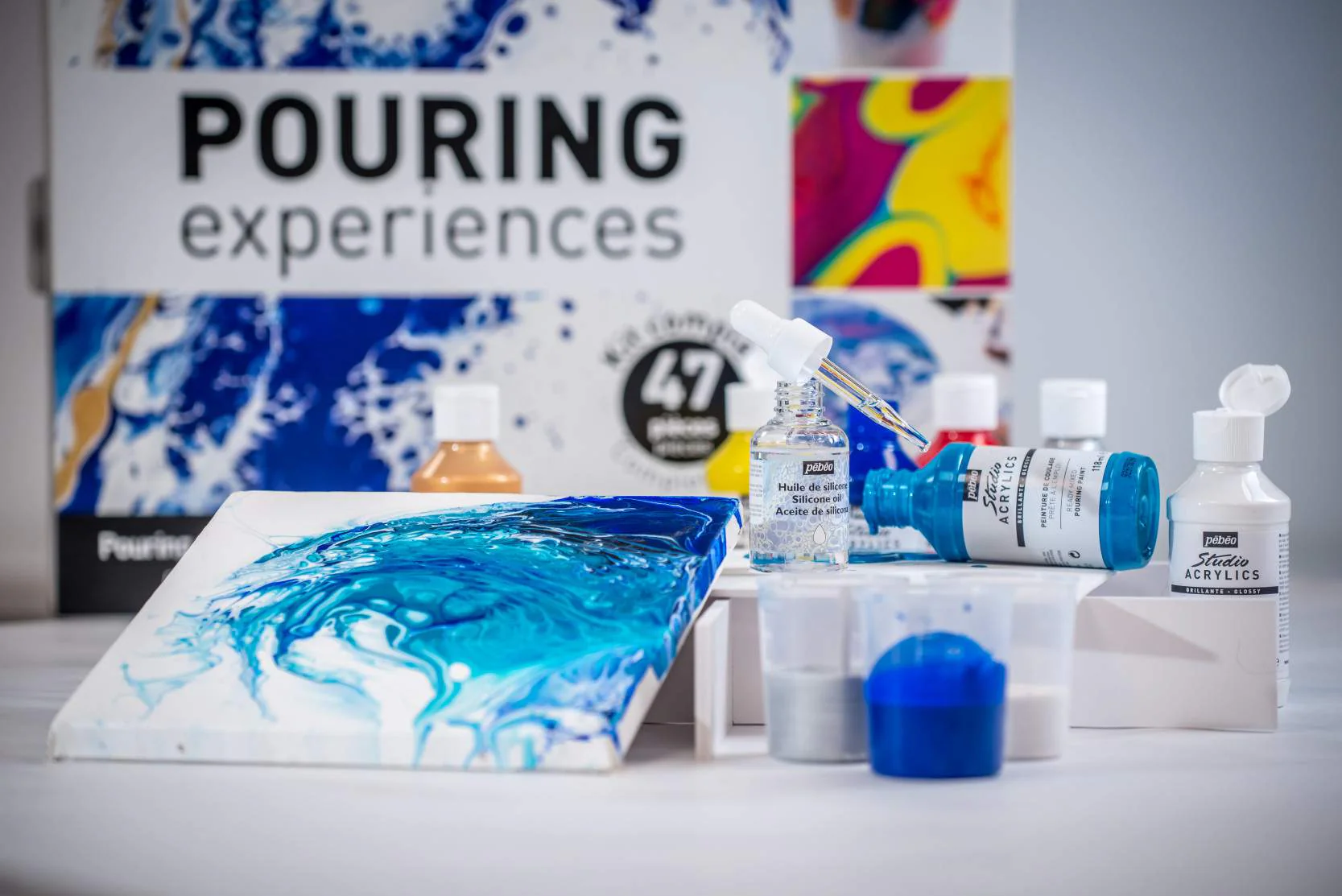 Kit Pouring "Expériences" 47 pièces - Image 2