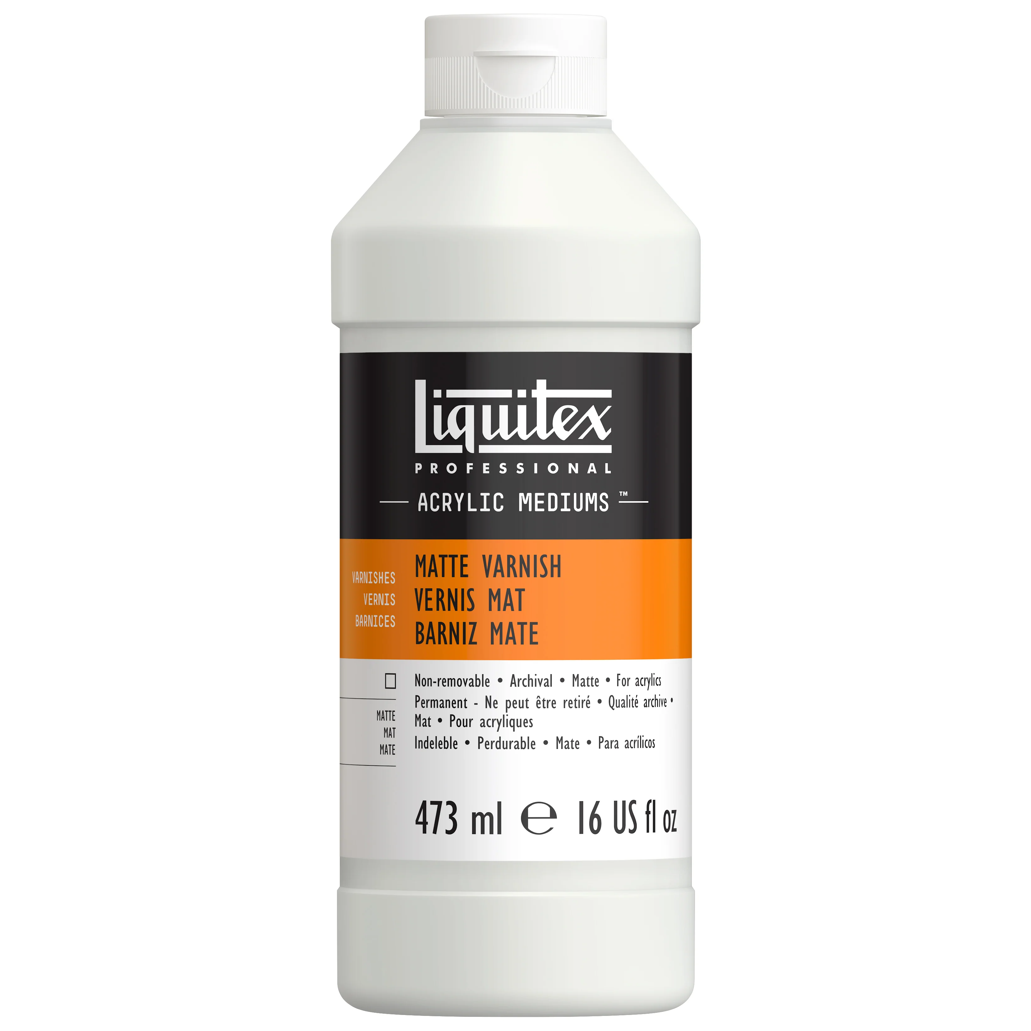 Liquitex vernis mat en flacon de 473ml