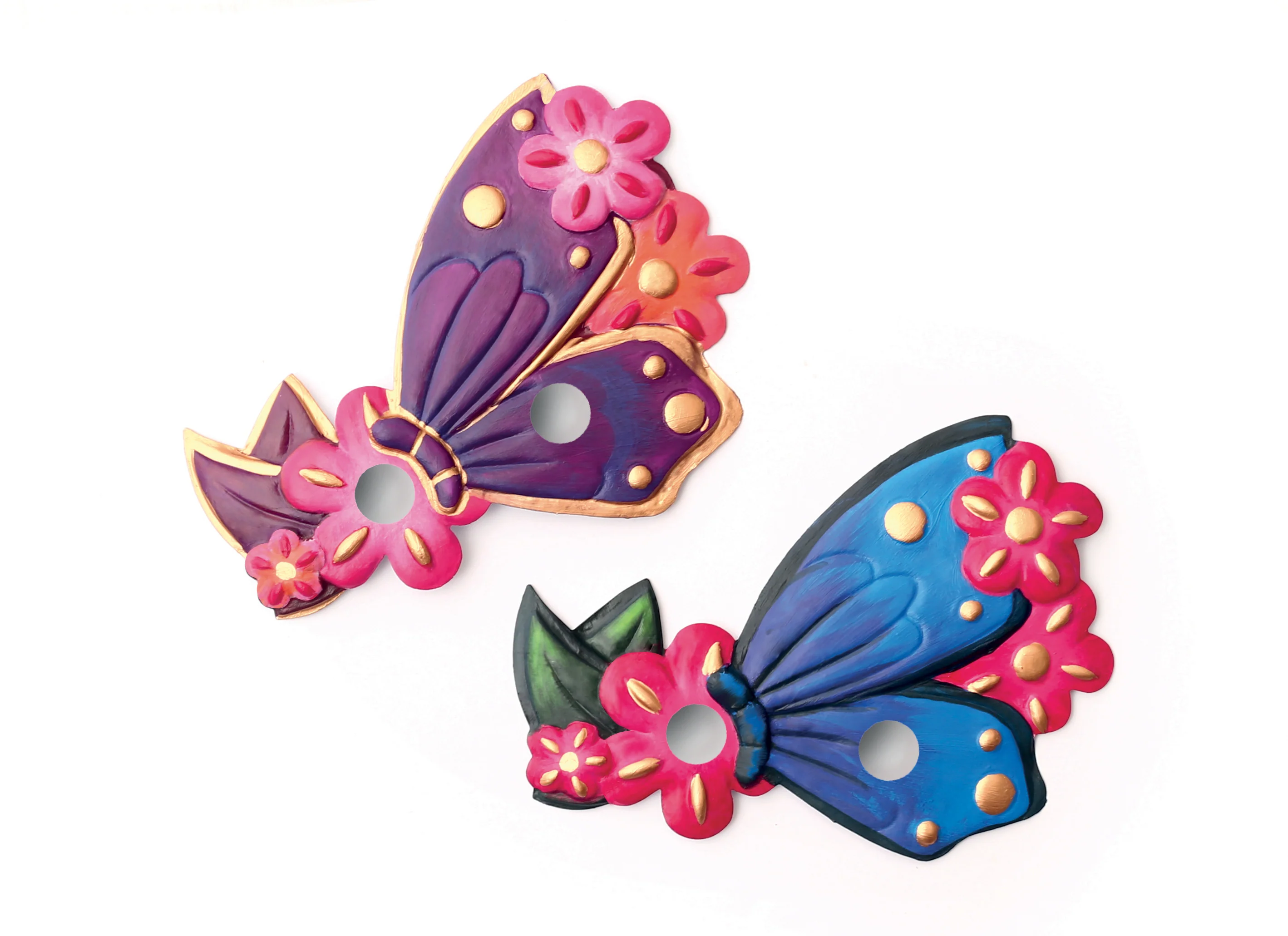 Loup enfant/papillon asymétrique - Image 2