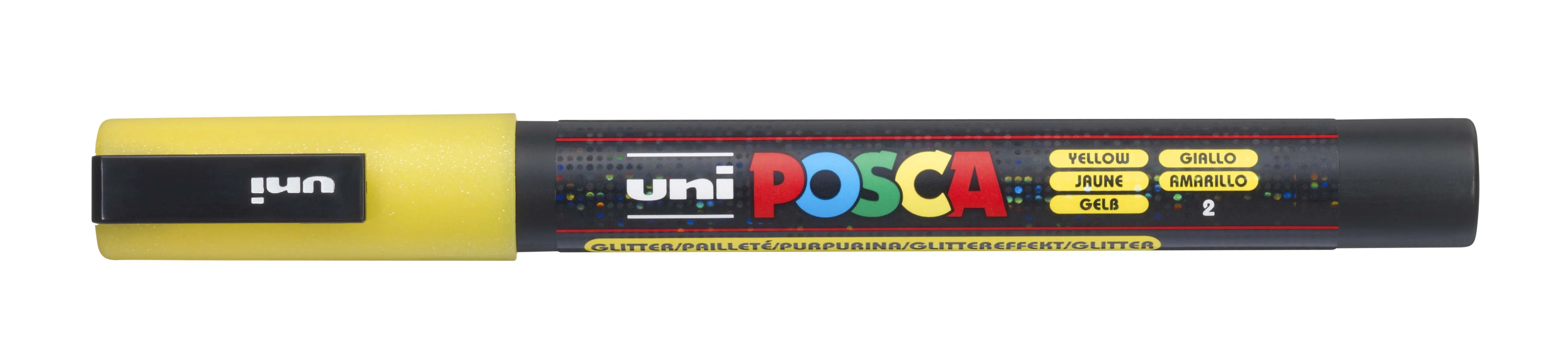 Marqueur POSCA pointe conique fine pailleté à l'unité - Image 2