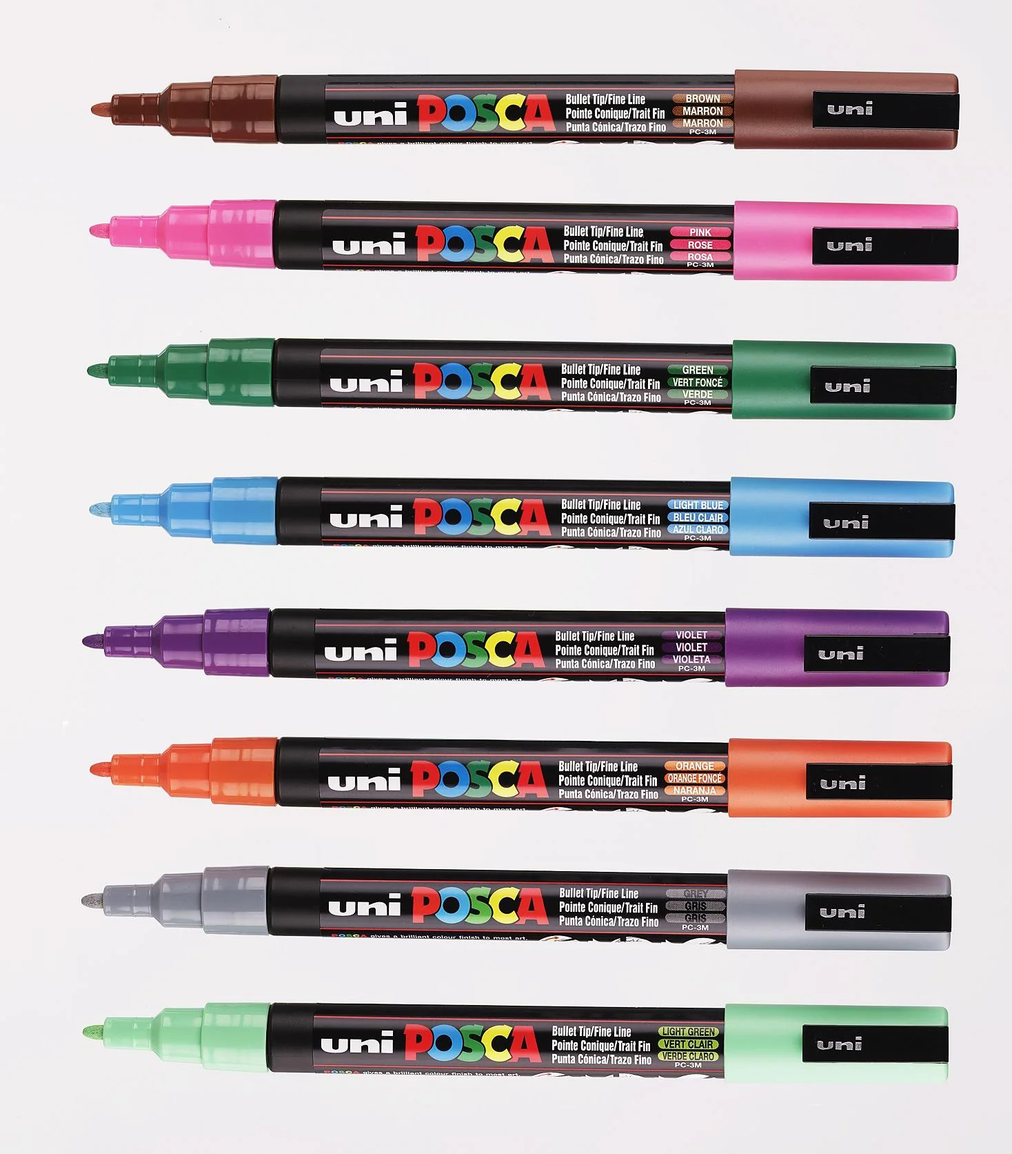 Marqueur POSCA pointe conique fine PC3M  à l'unité - Image 3