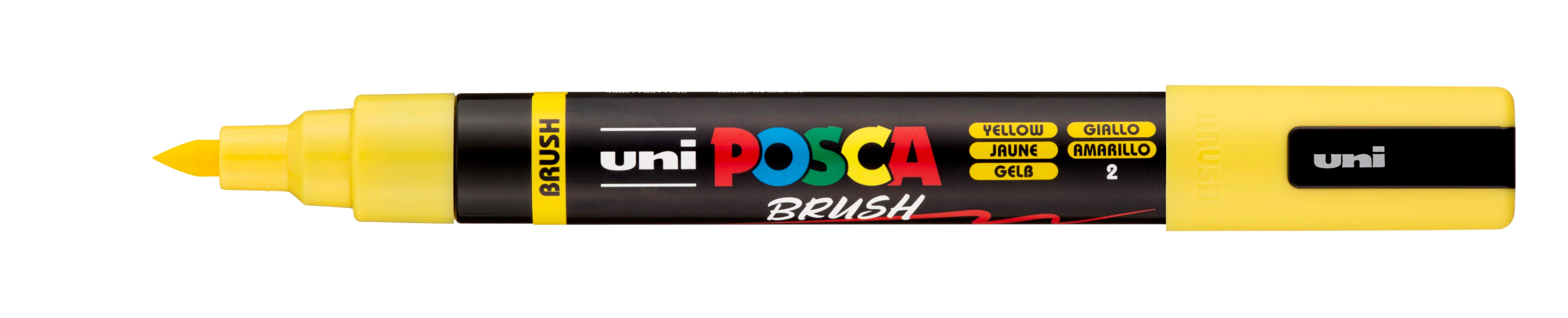 Marqueur POSCA pointe moyenne Brush PC-5BR à l'unité