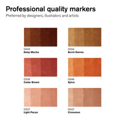 Set Marqueur Promarker assortiment 6 tons chair Set 2 - Image 3