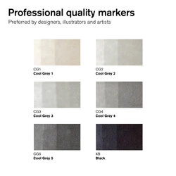 Set Marqueur Promarker assortiment 6 tons neutres - Image 3